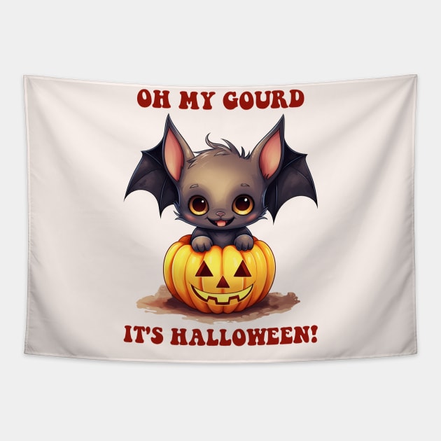 Oh My Gourd! Tapestry by LaainStudios