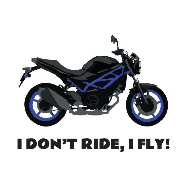 I don't ride, I fly! Suzuki SV 650 by WiredDesigns