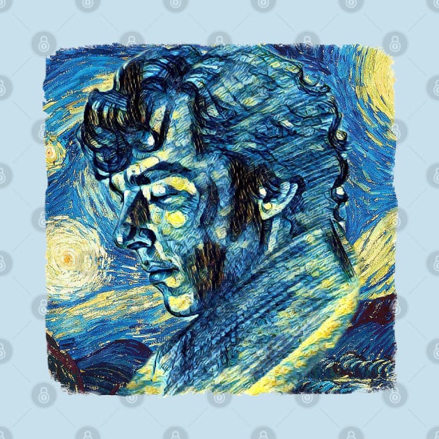 Benedict Cumberbatch Van Gogh Style by todos