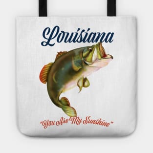 Louisiana "you are my sunshine" Tote