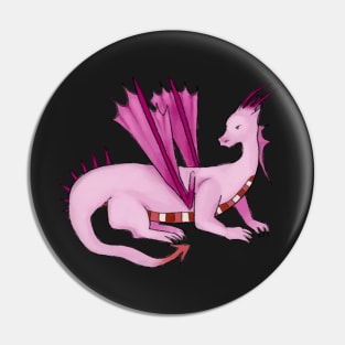 Pink Dragon Pin