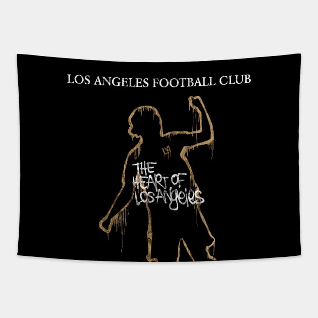 LAFC Guerrilla Radio Tapestry by TheAestheticHQ