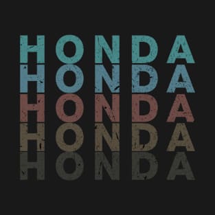 Vintage Proud Name Honda Personalized Birthday Retro T-Shirt