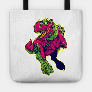 Graffiti 5 ( pink dinasour ) Tote