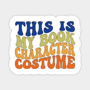 This Is My Book Character Costume Magnet