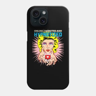 hypnotized social media likes Phone Case