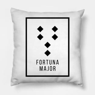 Fortuna Major Geomantic Figure Pillow