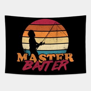 Master Baiter Retro Style Tapestry