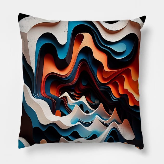 something like a strange feeling Pillow by bulografik