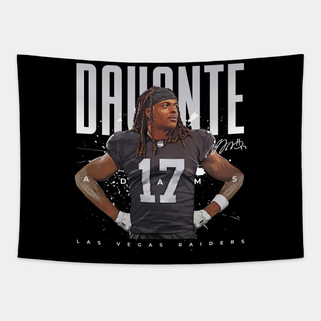 Davante Adams Tapestry by Juantamad