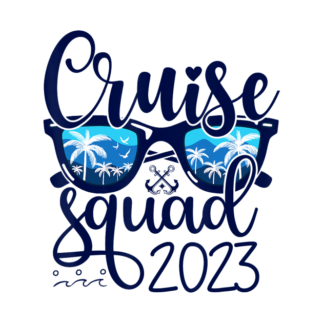 Cruise Squad 2023 Vacation Matching Family Group Squad by torifd1rosie