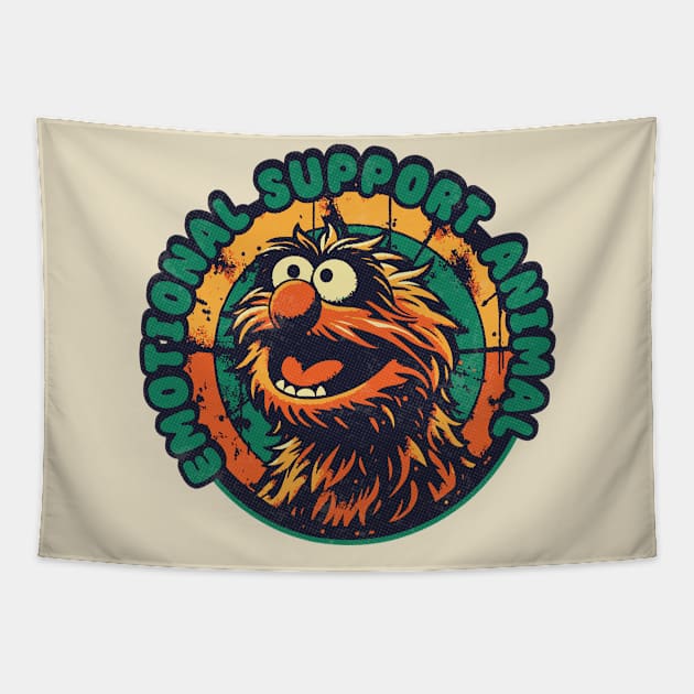 Emotional Support Animal --- Muppets Tapestry by Trendsdk