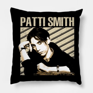 Patti Smith's Lyrics Poetry in Motion Pillow