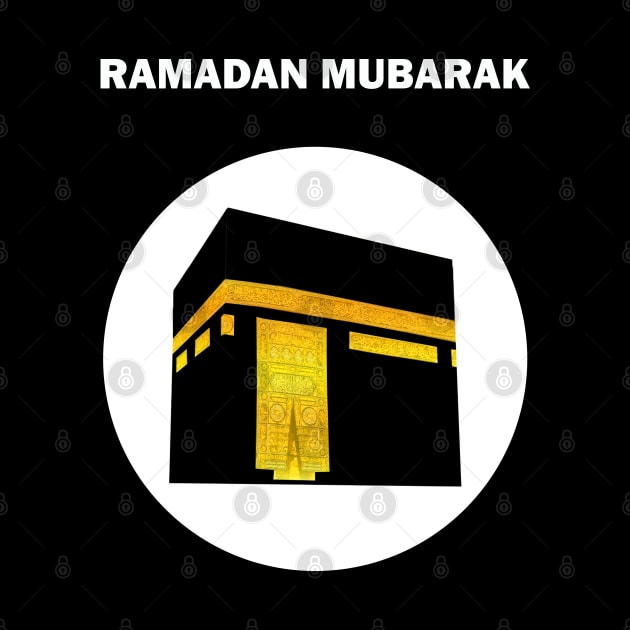 Ramadan Mubarak Ramadan Kareem Kaaba al-Kaʿbah al-Musharrafah Great Mosque of Mecca Ka'bah Gift by Amazing Arts