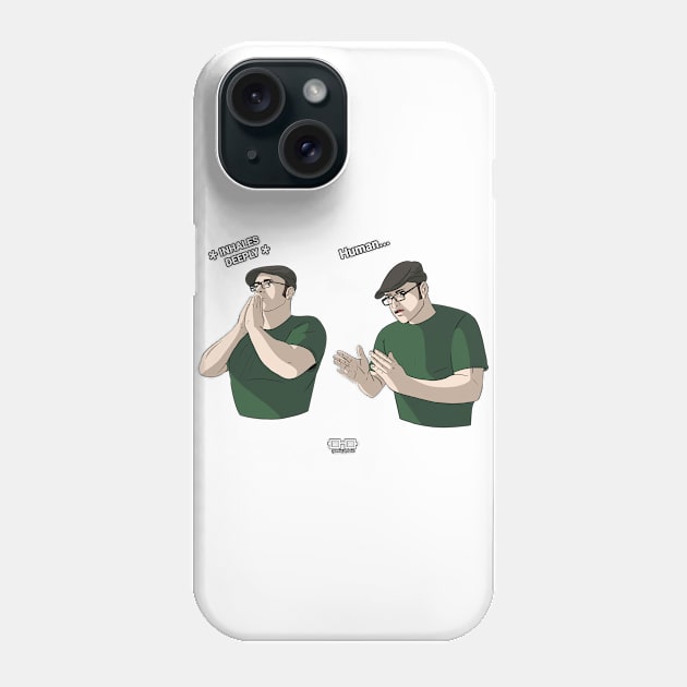 Human... Phone Case by growingupautie