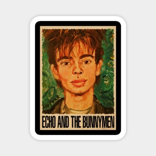 Echo And The Bunnymen's Echoes A Captivating Pictorial Journey Magnet