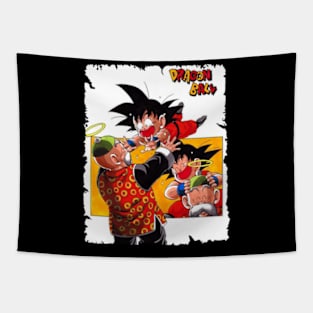 SON GOHAN GRANDFATHER MERCH VTG Tapestry