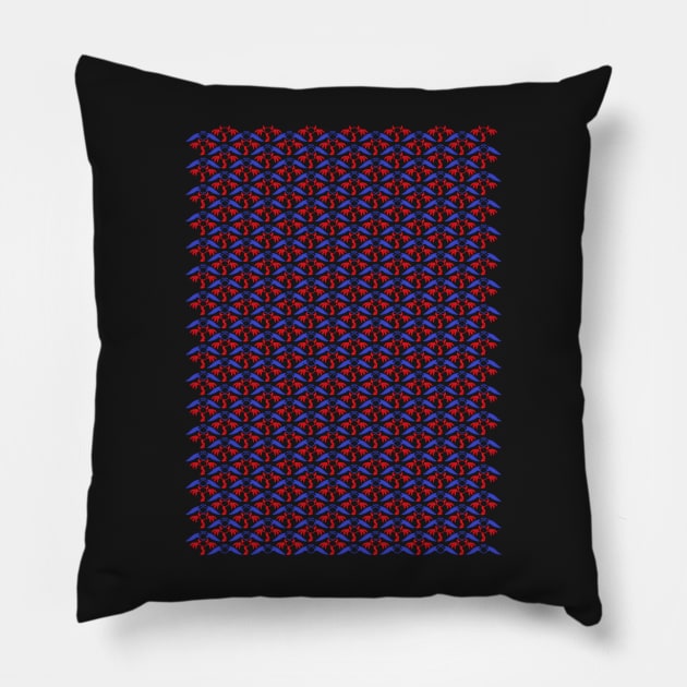 Good and Evil Hero Icon Splash Pillow by Pellagrino