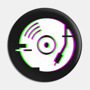 Glitch Vinyl Record Turntable Pin