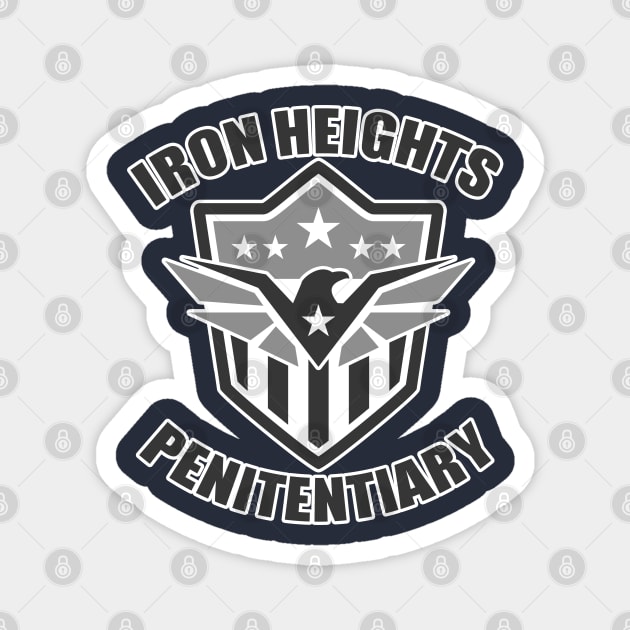 Iron Heights Penitentiary Magnet by spicytees