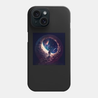 The moon walk Phone Case