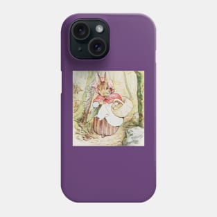 Mrs. Rabbit Goes To Market - Beatrix Potter Phone Case