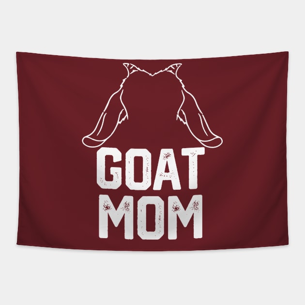 Goat mom Tapestry by spantshirt