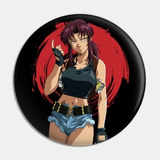 black  lagoon- revy Pin