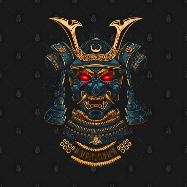 Awesome Samurai Gold by albertocubatas