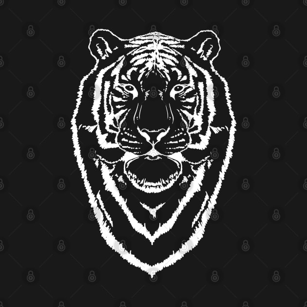 Tiger king (dark background) by pArt