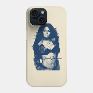 Vintage Janet Jackson // 80s rnb Phone Case