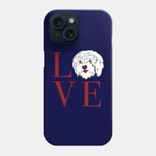 Maltese Love Phone Case