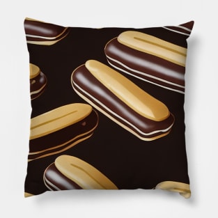 Chocolate Eclairs Pillow