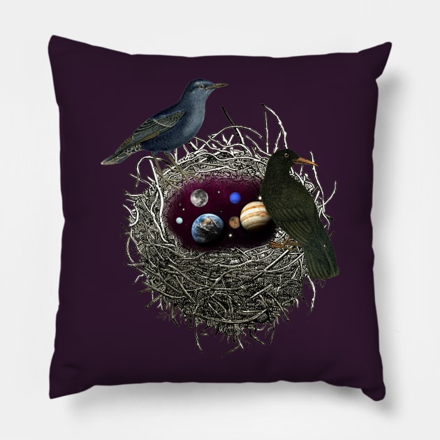 NEST Pillow by GloriaSanchez