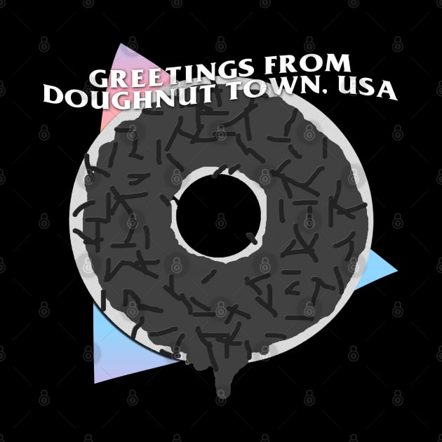 grey doughnut town by swiftjennifer