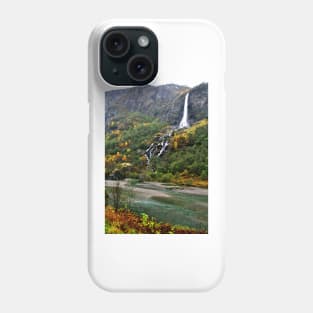 Flamsdalen Valley Flam Norway Scandinavia Phone Case