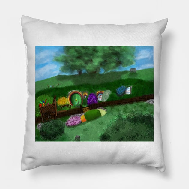 Bag End Pillow by EctoBurbDriver