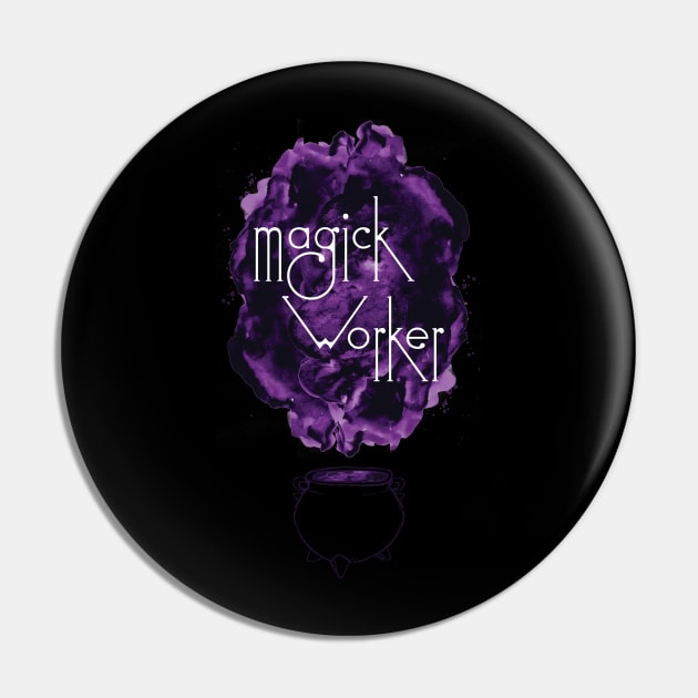 Magick Worker Pin by boutiquedhorreur