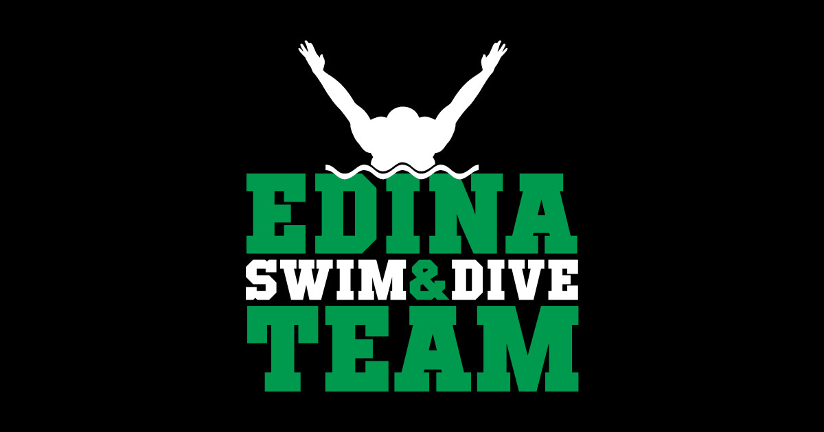 Edina Swim Dive Team Edina Sticker TeePublic
