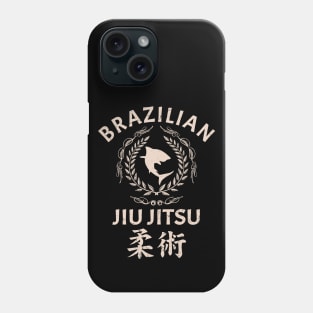 Jiu Jitsu Shark. The gorund is my Ocean. Phone Case