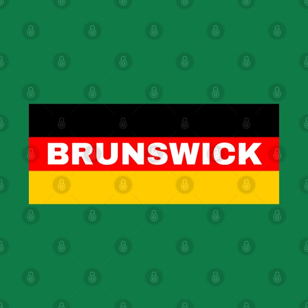 Brunswick City in German Flag by aybe7elf