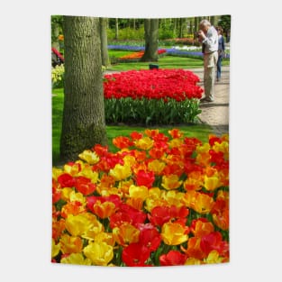 Keukenhof Tulip Festival, Holland Tapestry