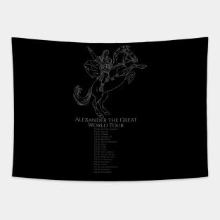 Alexander The Great World Tour Tapestry