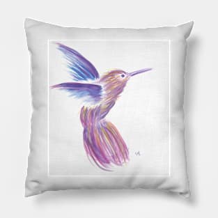 Hum a song for the hummingbird Pillow