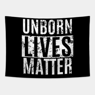 Unborn Lives Matter Anti-abortion Pro-Life Fetus Tapestry