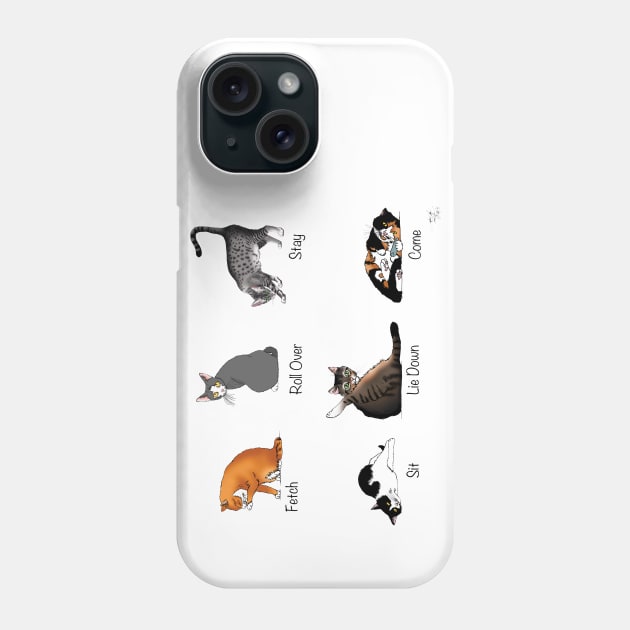 Cat Commands Phone Case by tigressdragon