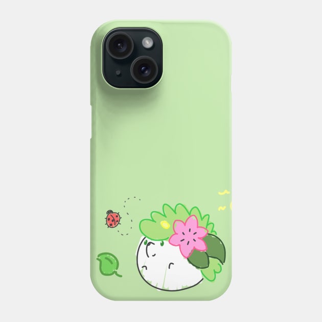 Chubby Hedgehog Phone Case by GummiFrogArt