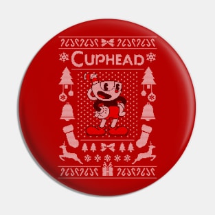 Ugly Sweater / Cuphead Pin