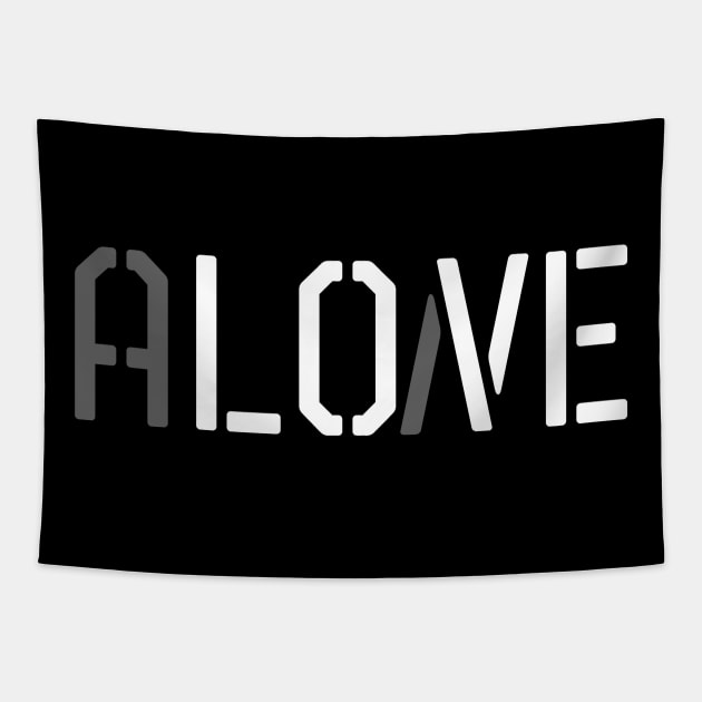 aLOnVE Tapestry by STRANGER