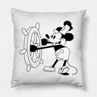 Steamboat Willie Pillow